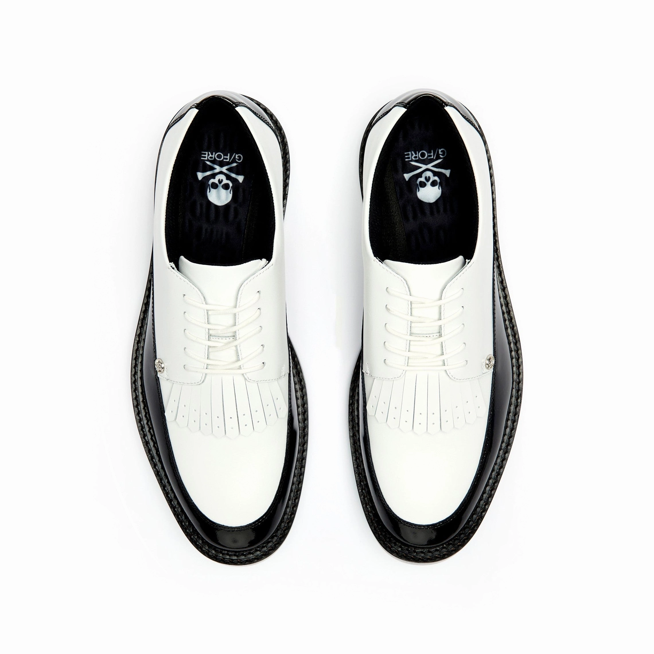 G/FORE Gallivanter Pebble Leather Derby Golf Shoes
