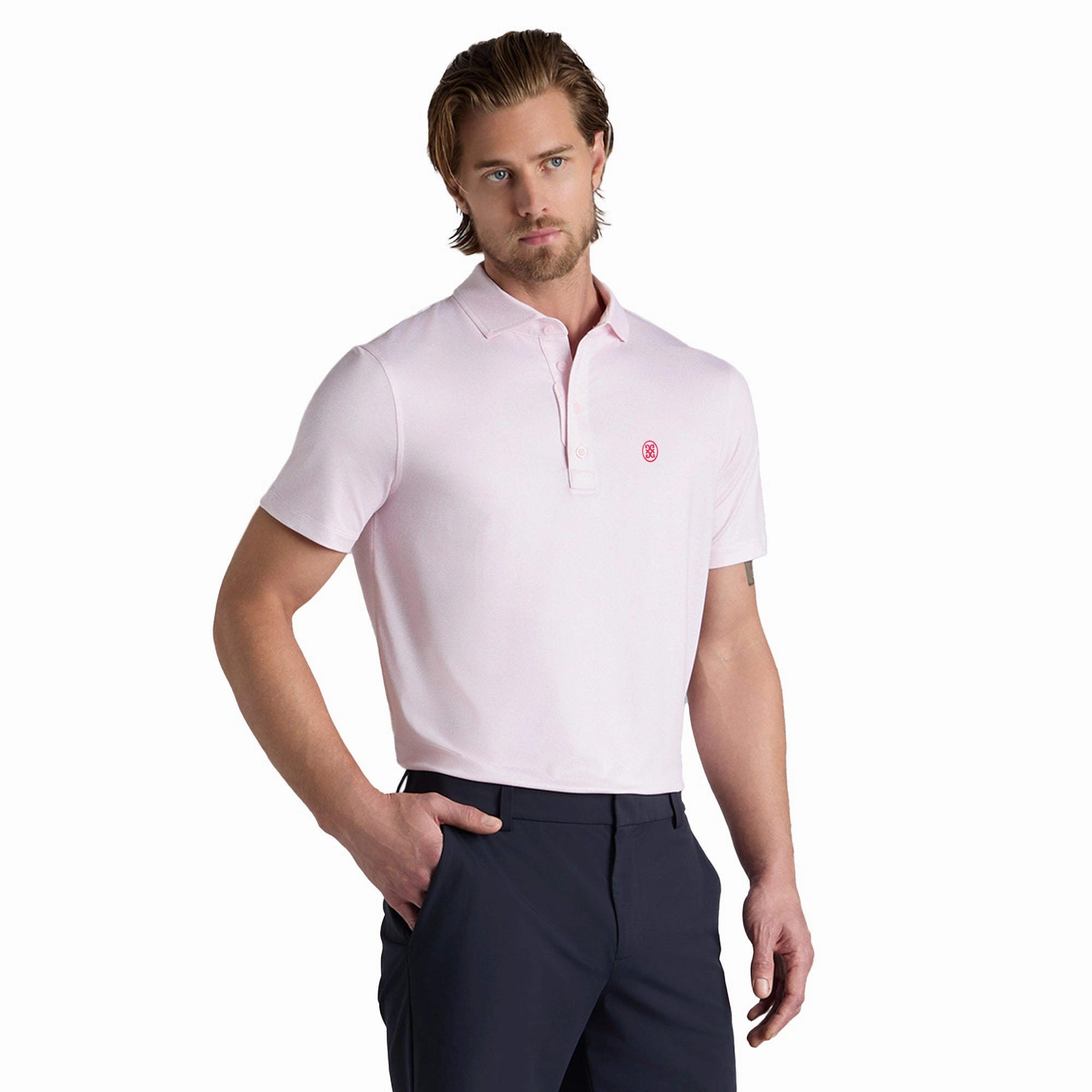 G/FORE Hydrangea Tech Jersey Polo Shirt