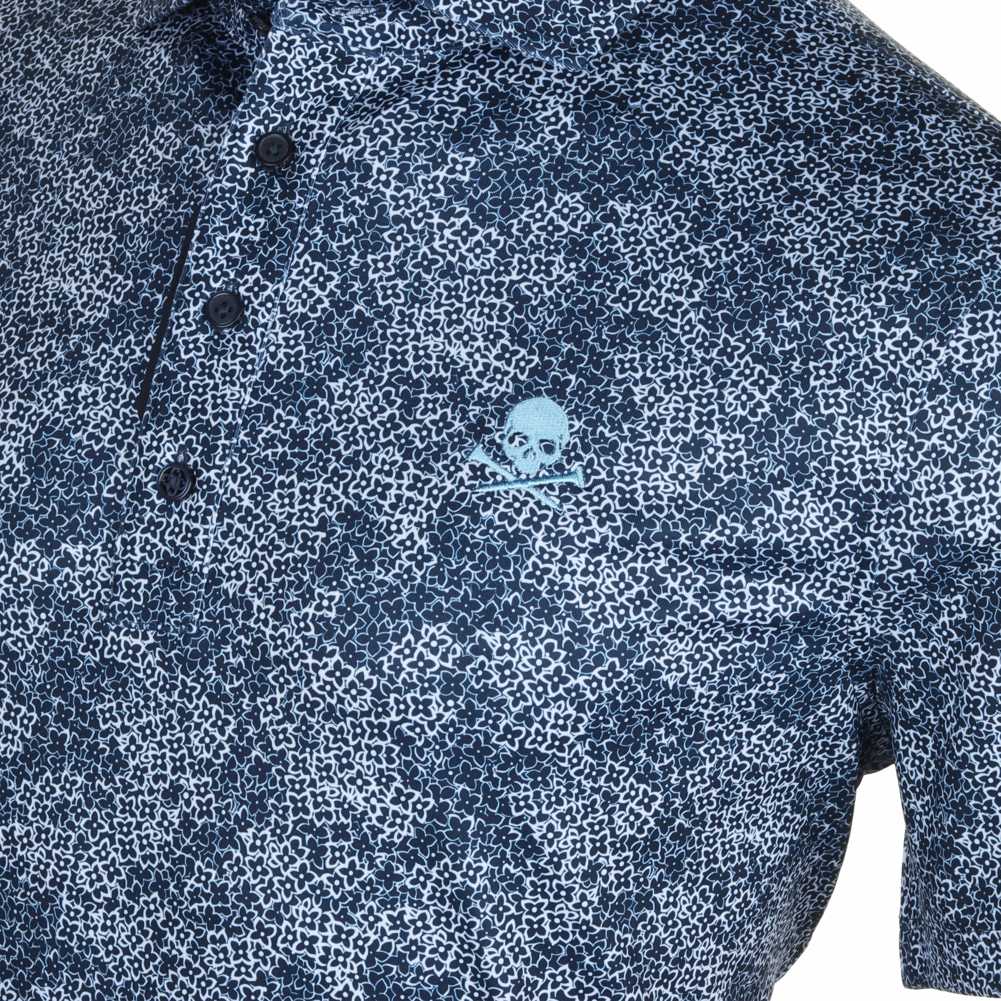 G/FORE Hydrangea Tech Jersey Polo Shirt