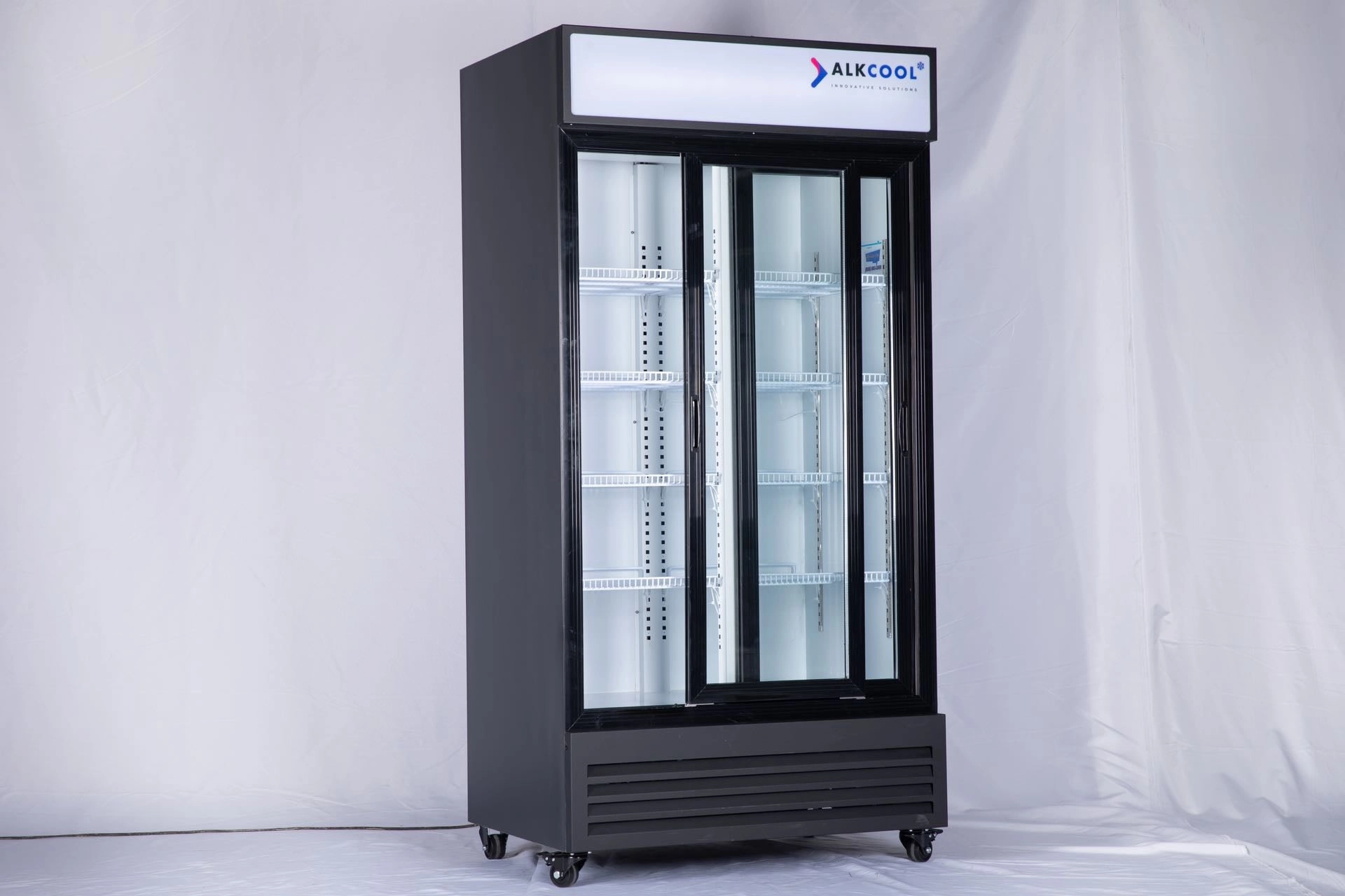 GDR51(S)N 40'' Width 30'' Depth Two Section Sliding Glass Door Refrigerator