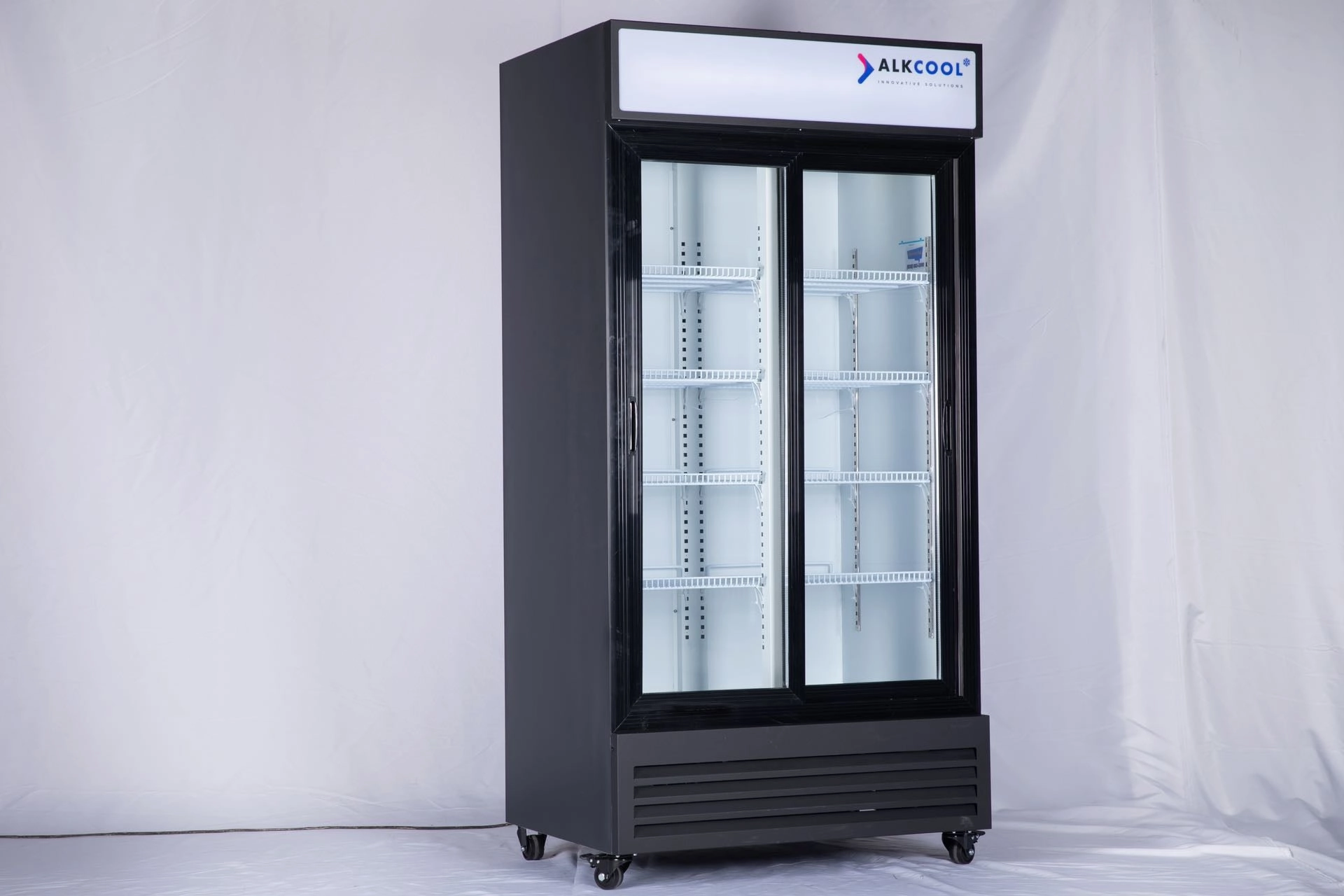 GDR51(S)N 40'' Width 30'' Depth Two Section Sliding Glass Door Refrigerator