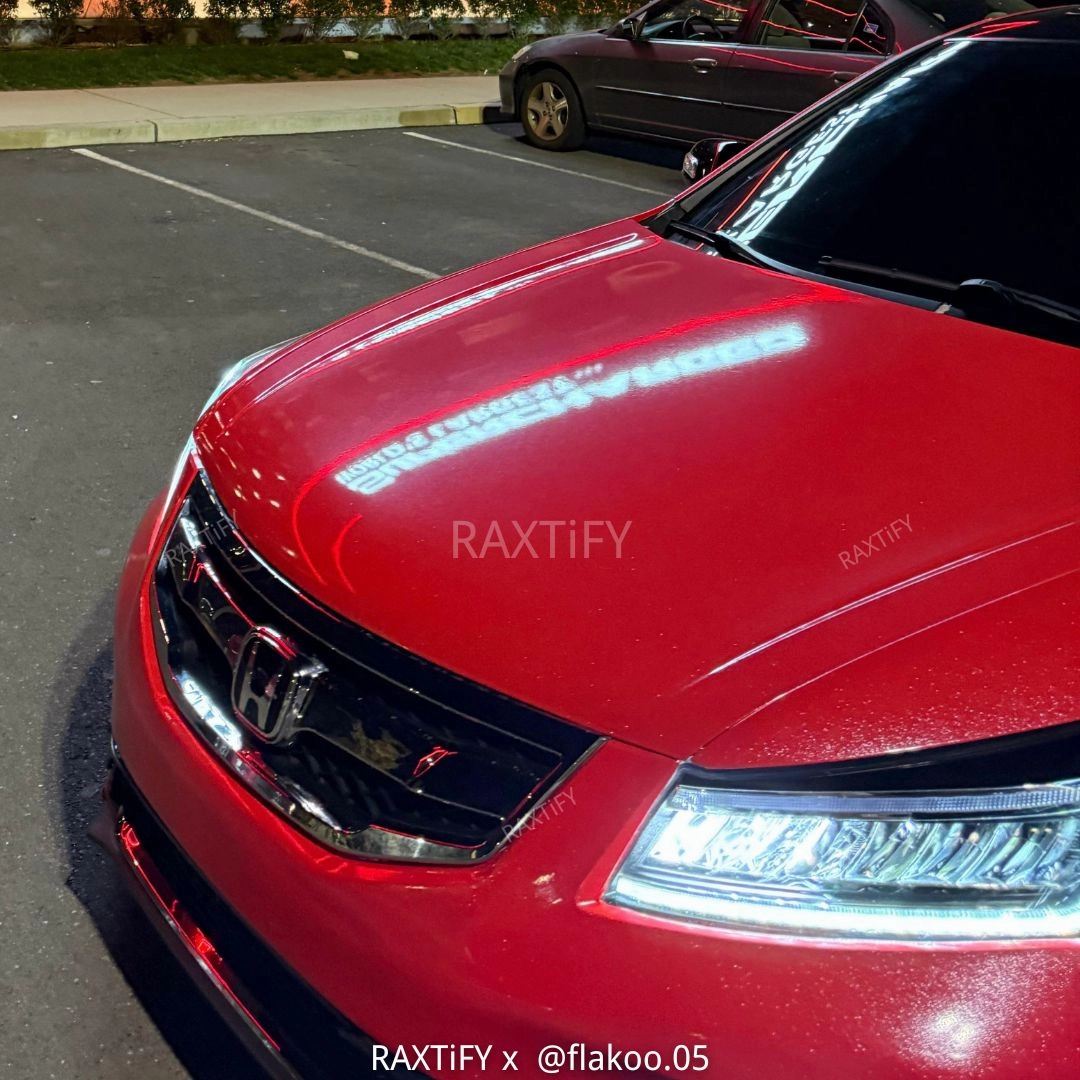 Gloss Diamond Pearl Red Vinyl Wrap