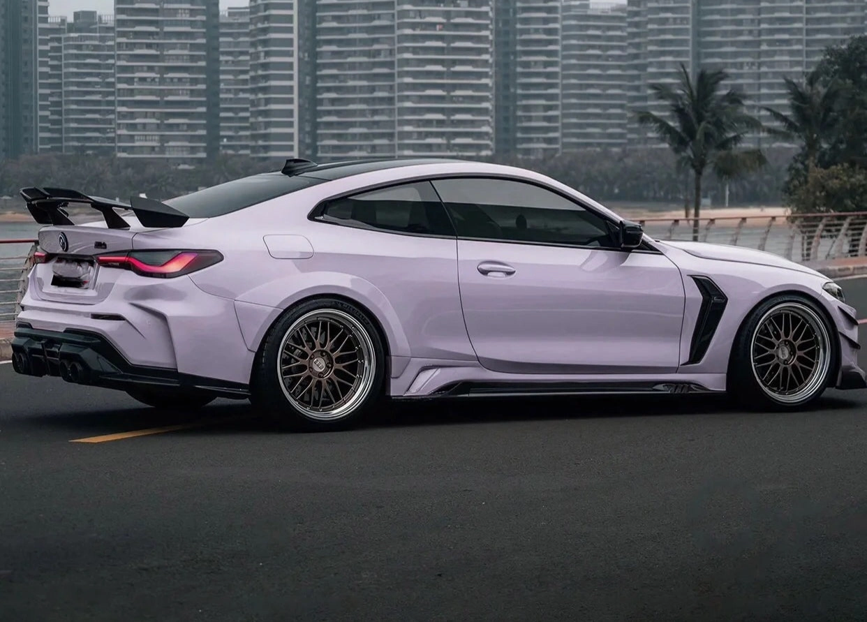 Gloss Jade Purple Vinyl Wrap