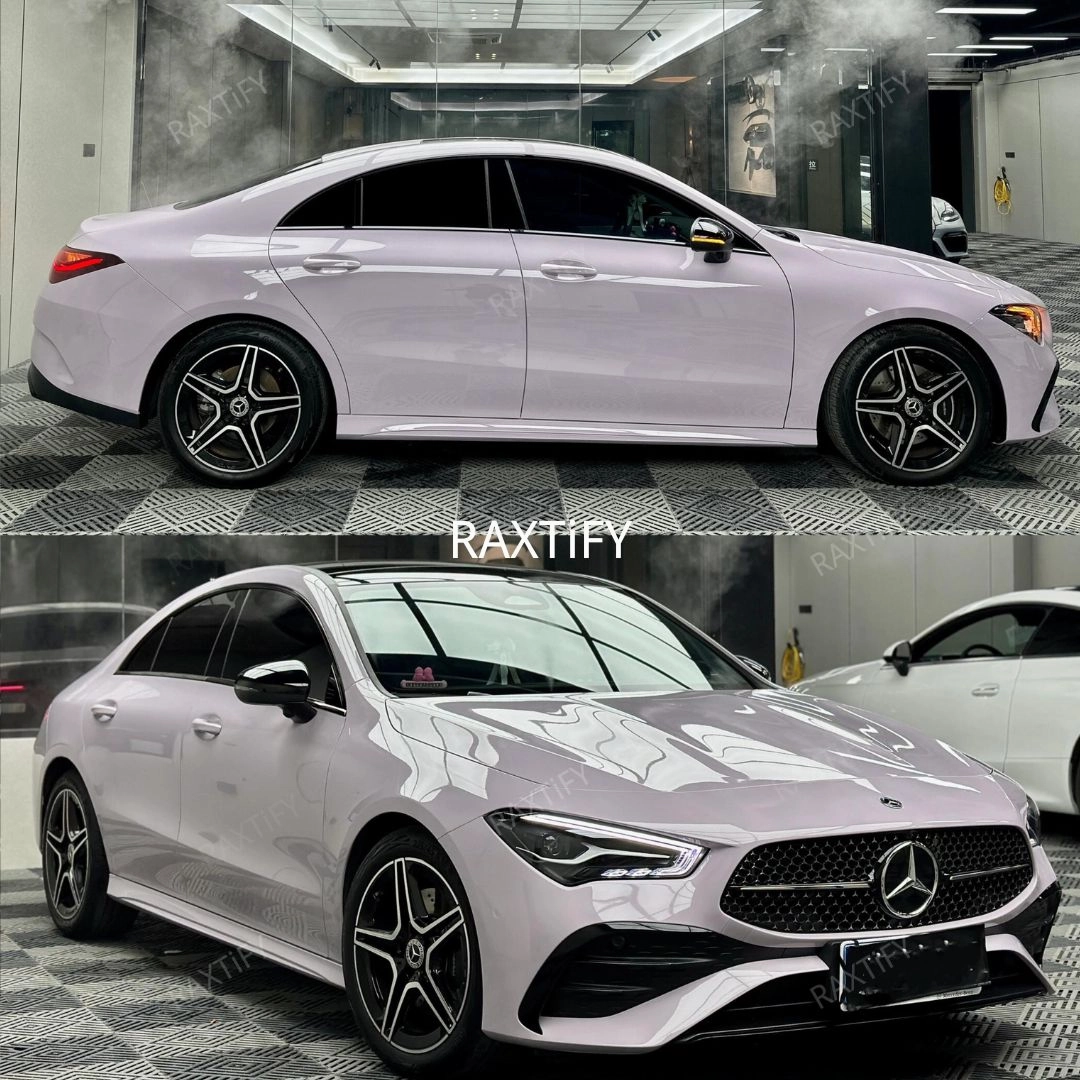 Gloss Jade Purple Vinyl Wrap