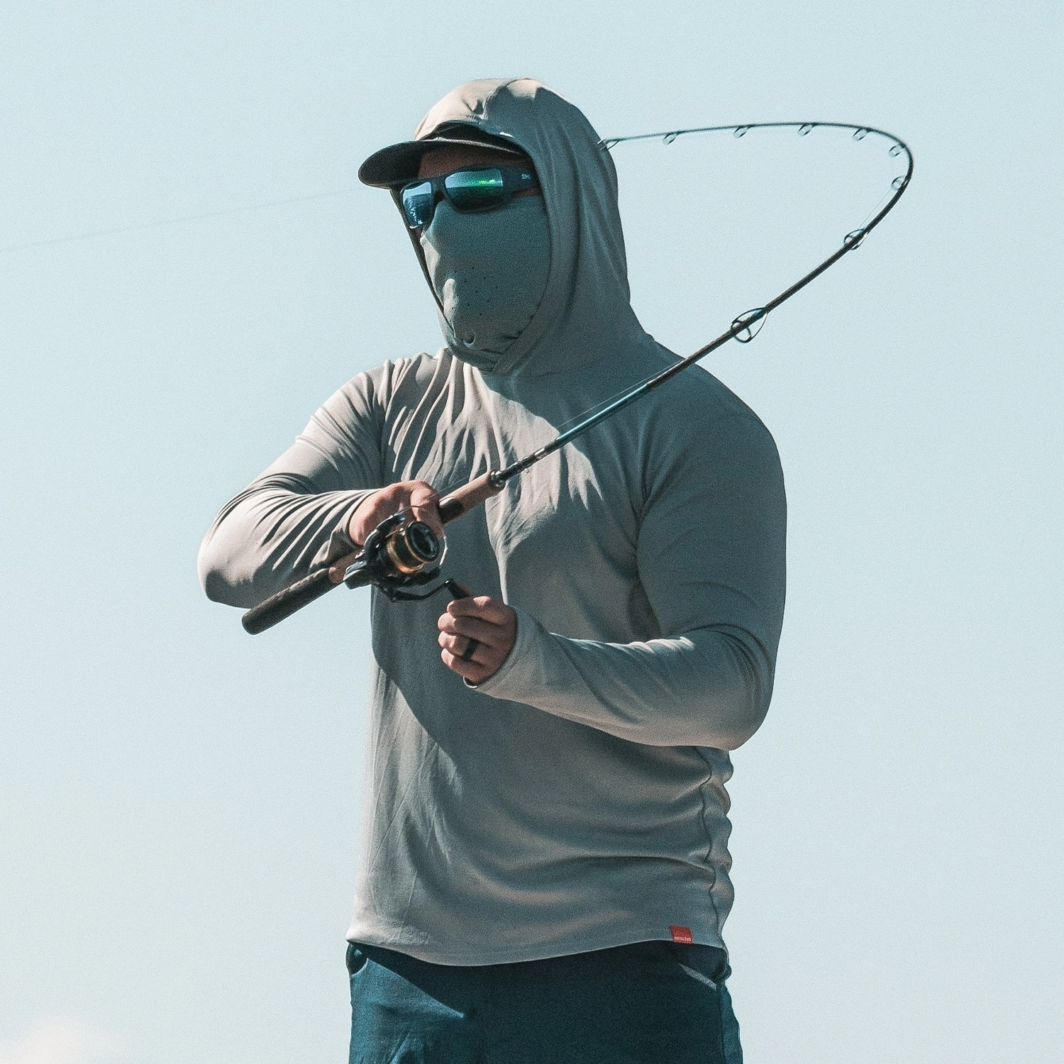 Grundens Tough Sun Masked Hoodie