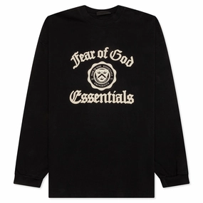 Heavy Longsleeve Tee - Black