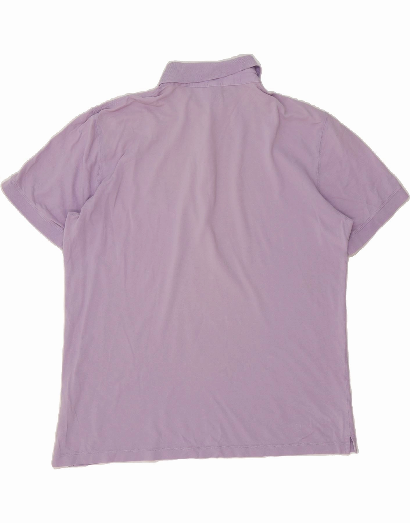 HUGO BOSS Mens Polo Shirt XL Purple Cotton