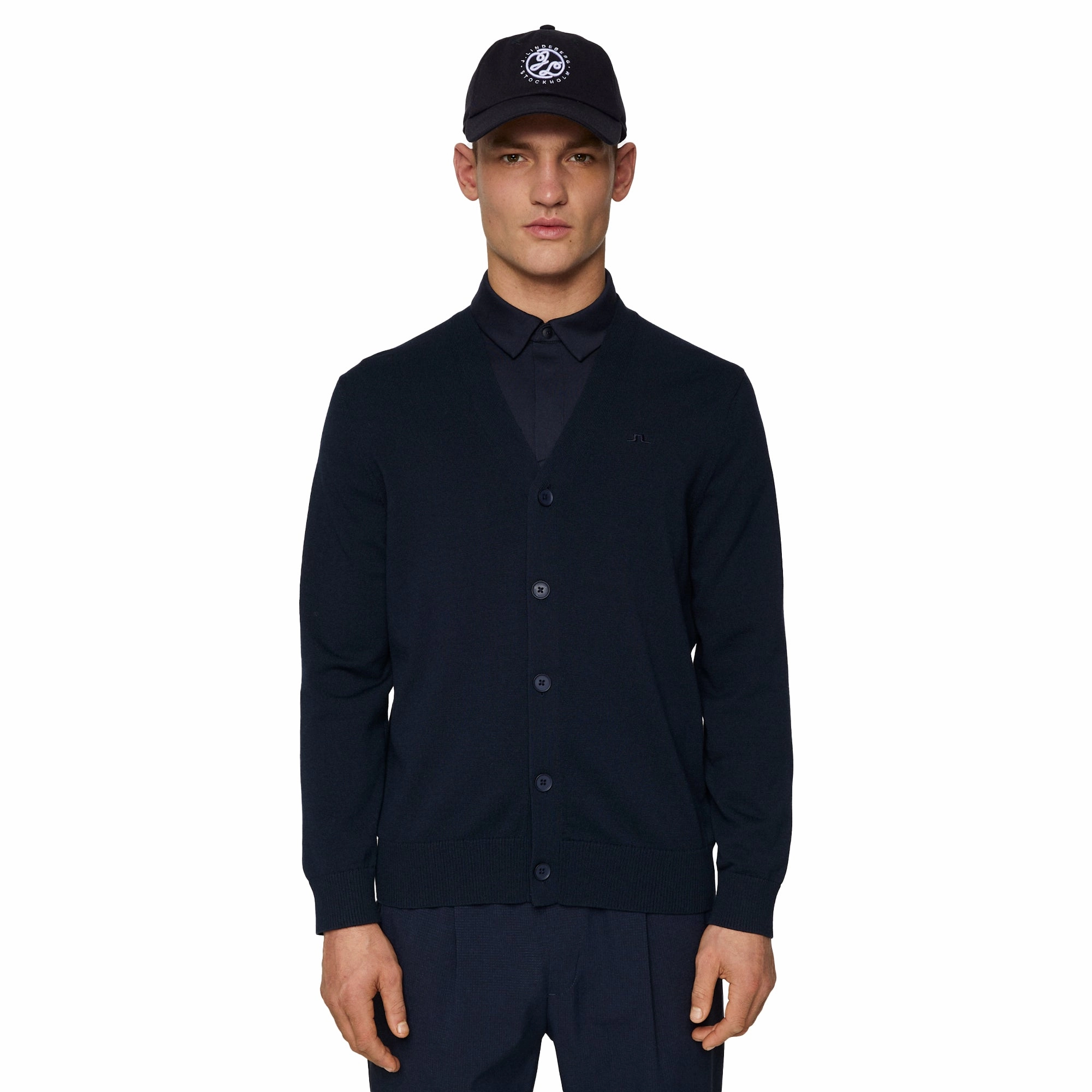 J.Lindeberg Golf Jarred Knitted Cardigan SS25