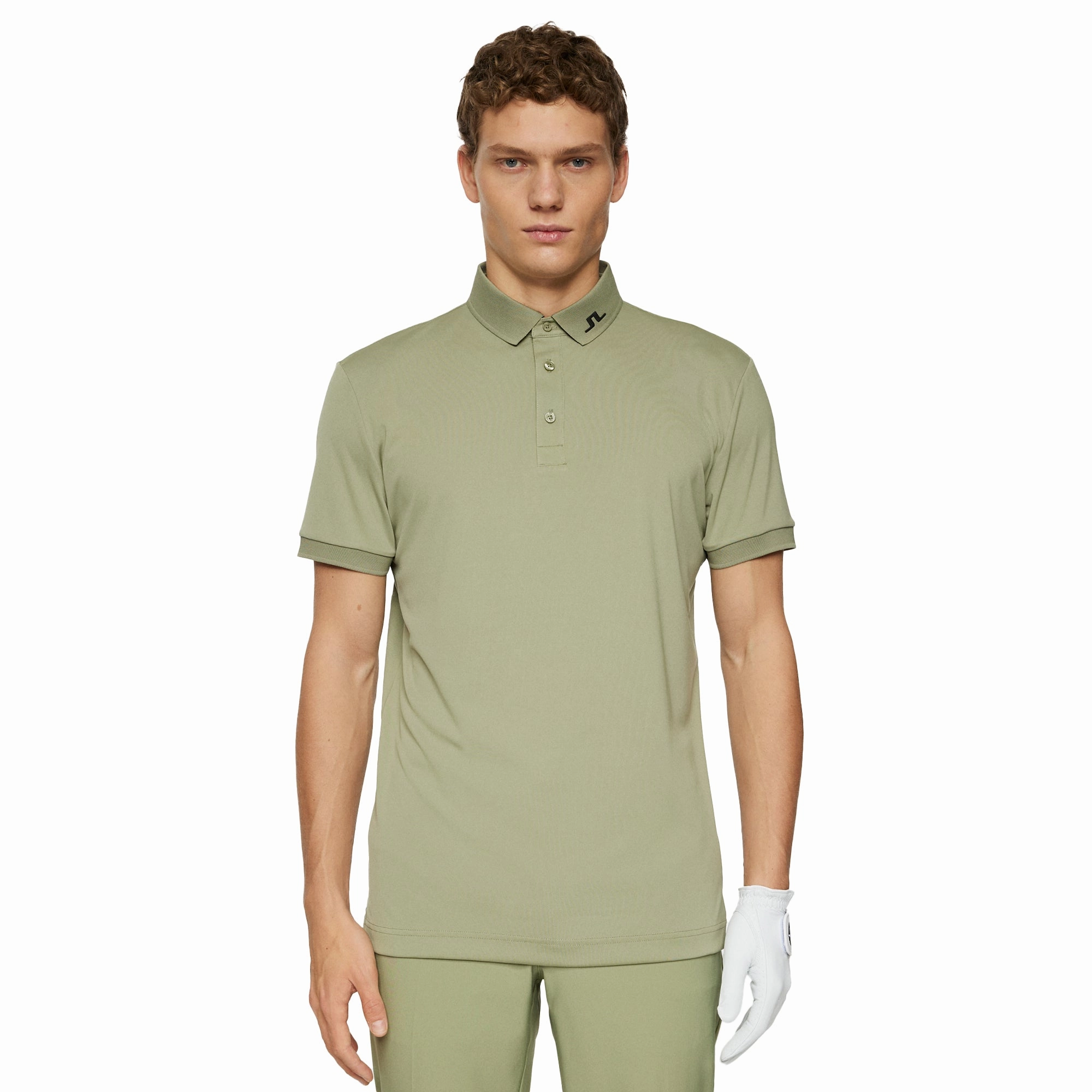 J.Lindeberg Golf KV Print Polo Shirt SS25