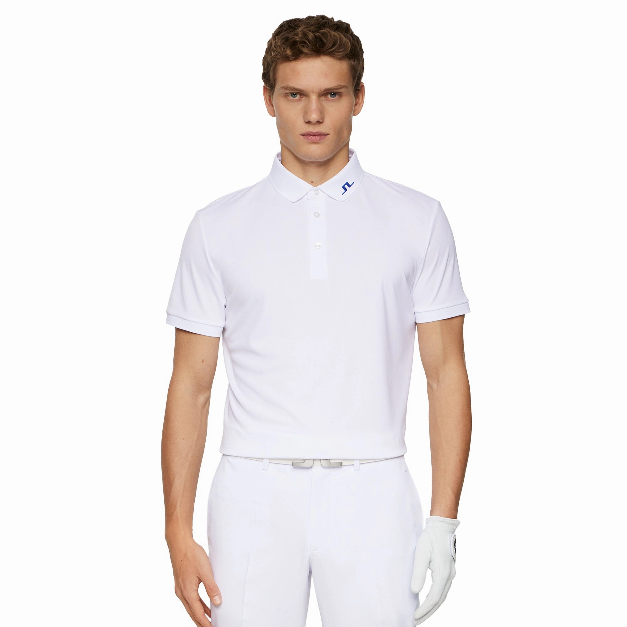 J.Lindeberg Golf KV Print Polo Shirt SS25