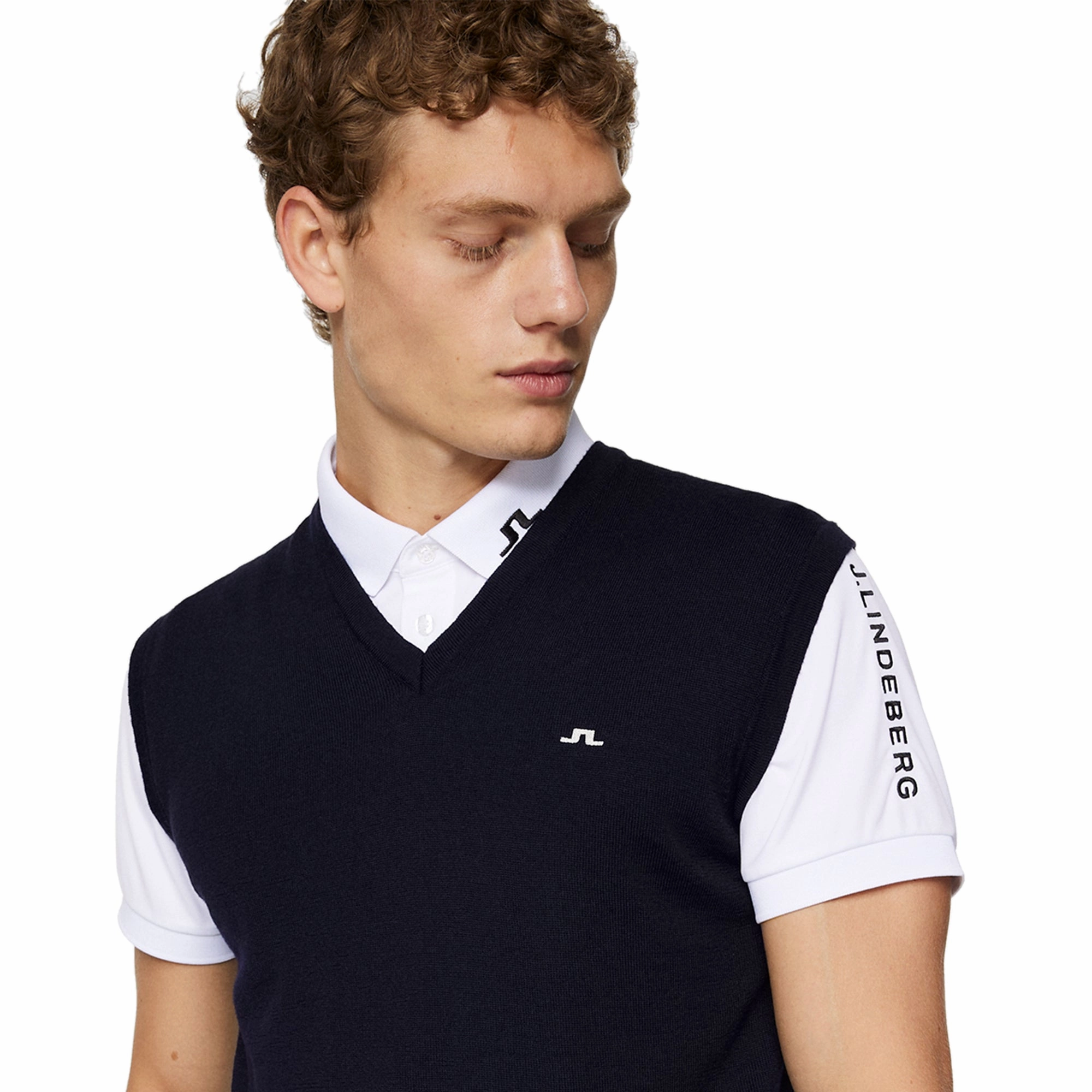 J.Lindeberg Golf Liam Knitted Vest SS25