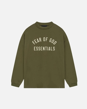 Jersey Long Sleeve Tee Military