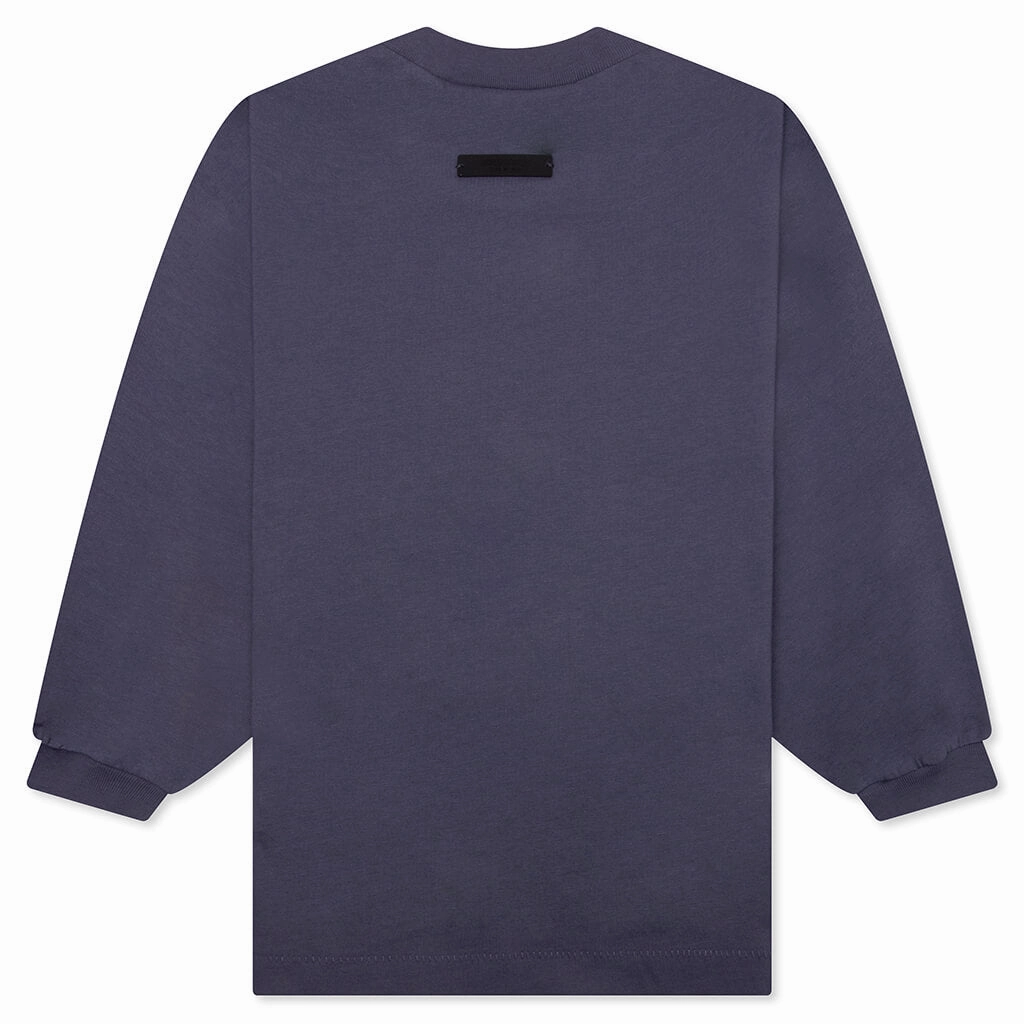 Kid's Jersey Long Sleeve Tee - Marine
