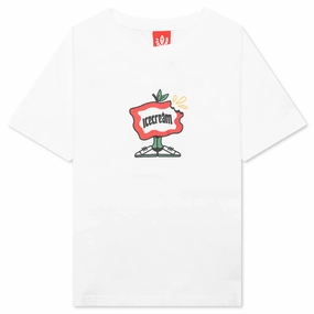 Kids Flag S/S Tee - Bleach White