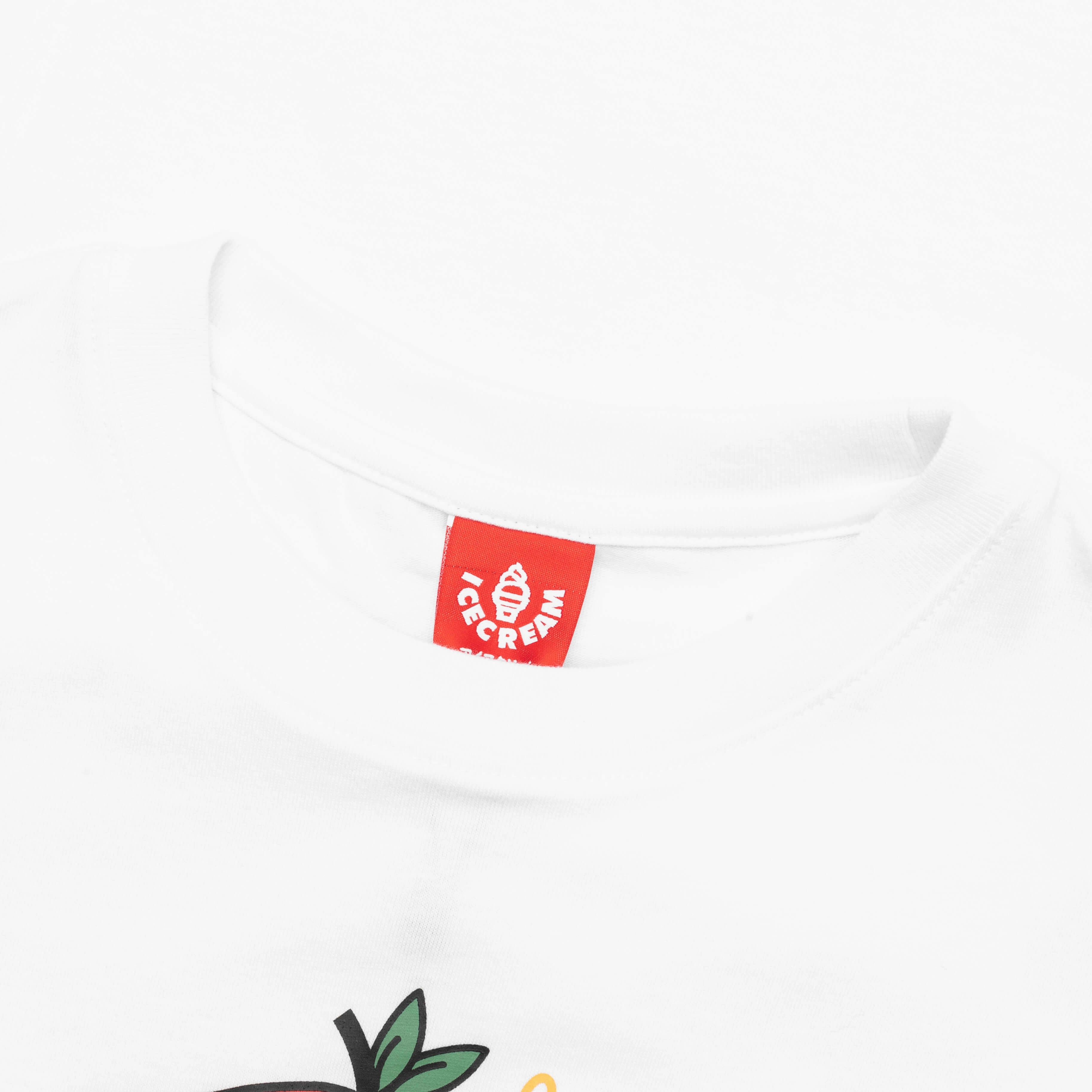 Kids Flag S/S Tee - Bleach White