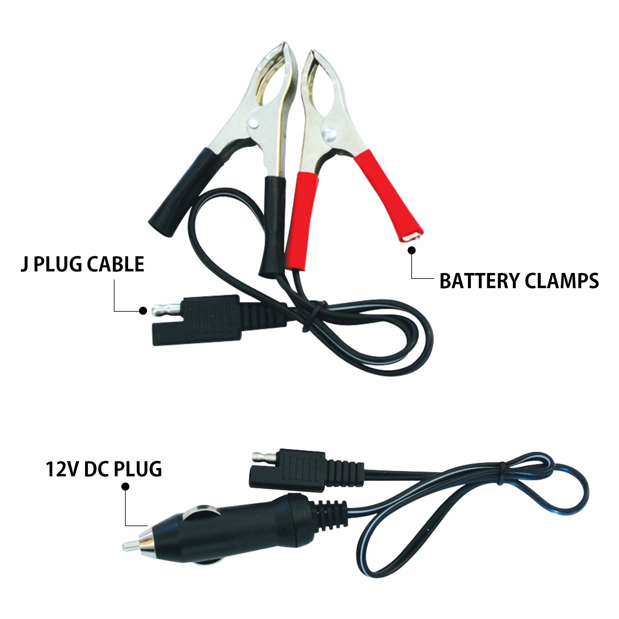 Koolatron 12V Solar Trickle Charger, 1.9W, 115 mAh Max Output, Black, Weatherproof Car Battery Charger with Battery Clamp and J-Plug for Car, Automotive, Motorcycle, Boat, Golf Cart