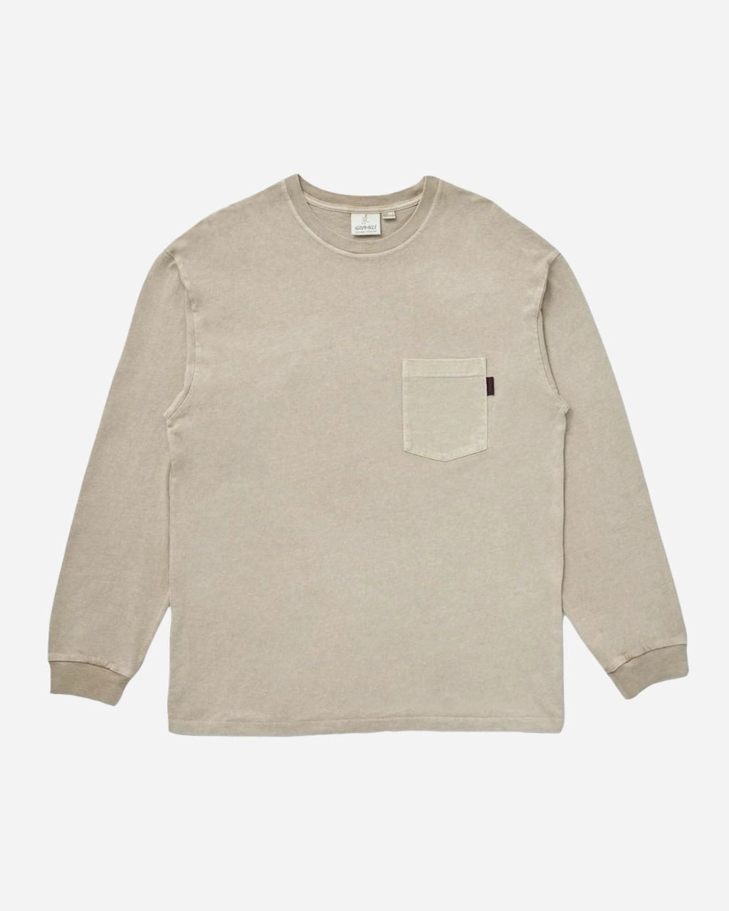 L/S Pocket Tee Light Beige