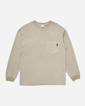 L/S Pocket Tee Light Beige