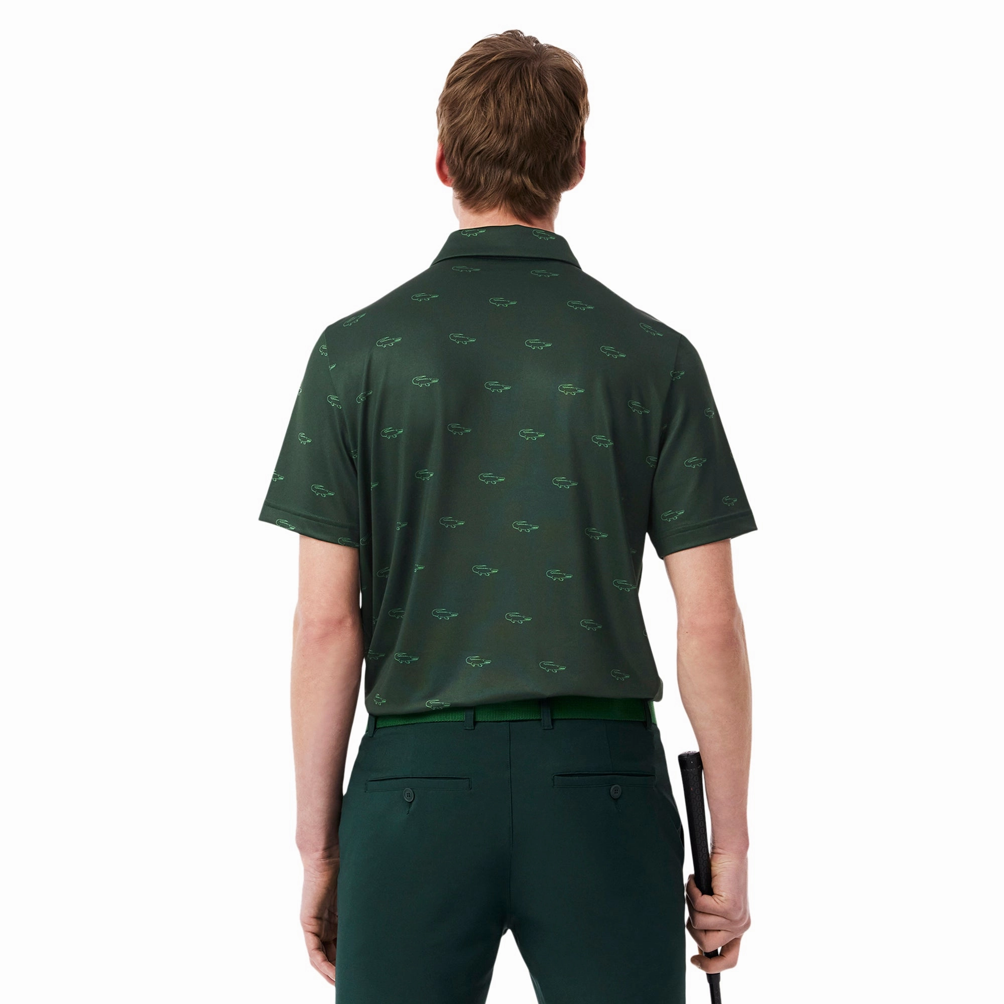 Lacoste Golf All Over Printed Polo Shirt