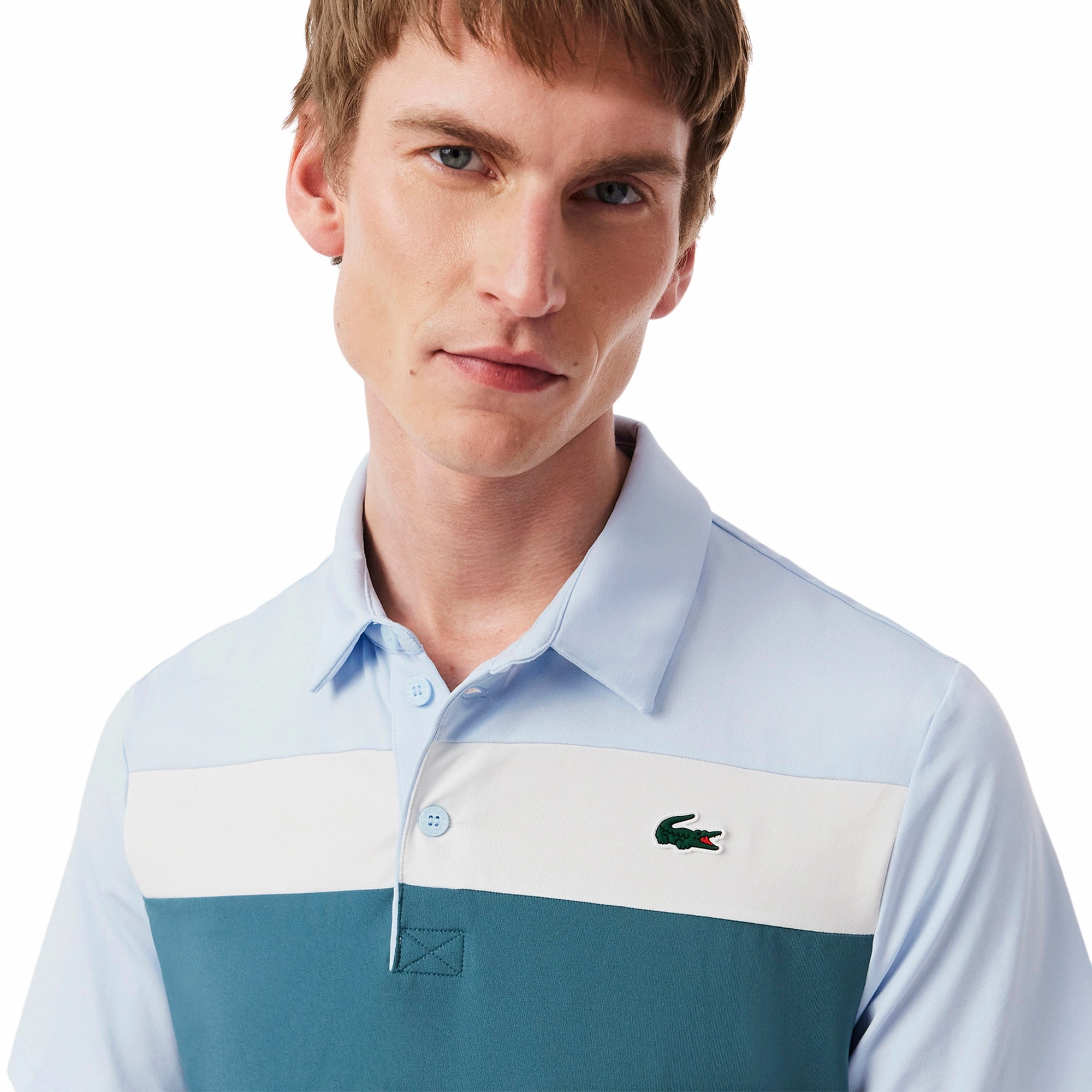 Lacoste Golf Colour Block Polo Shirt