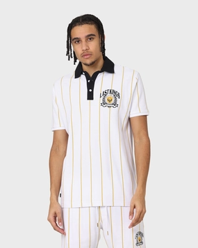 Last Kings Cairo Short Sleeve Polo Shirt White