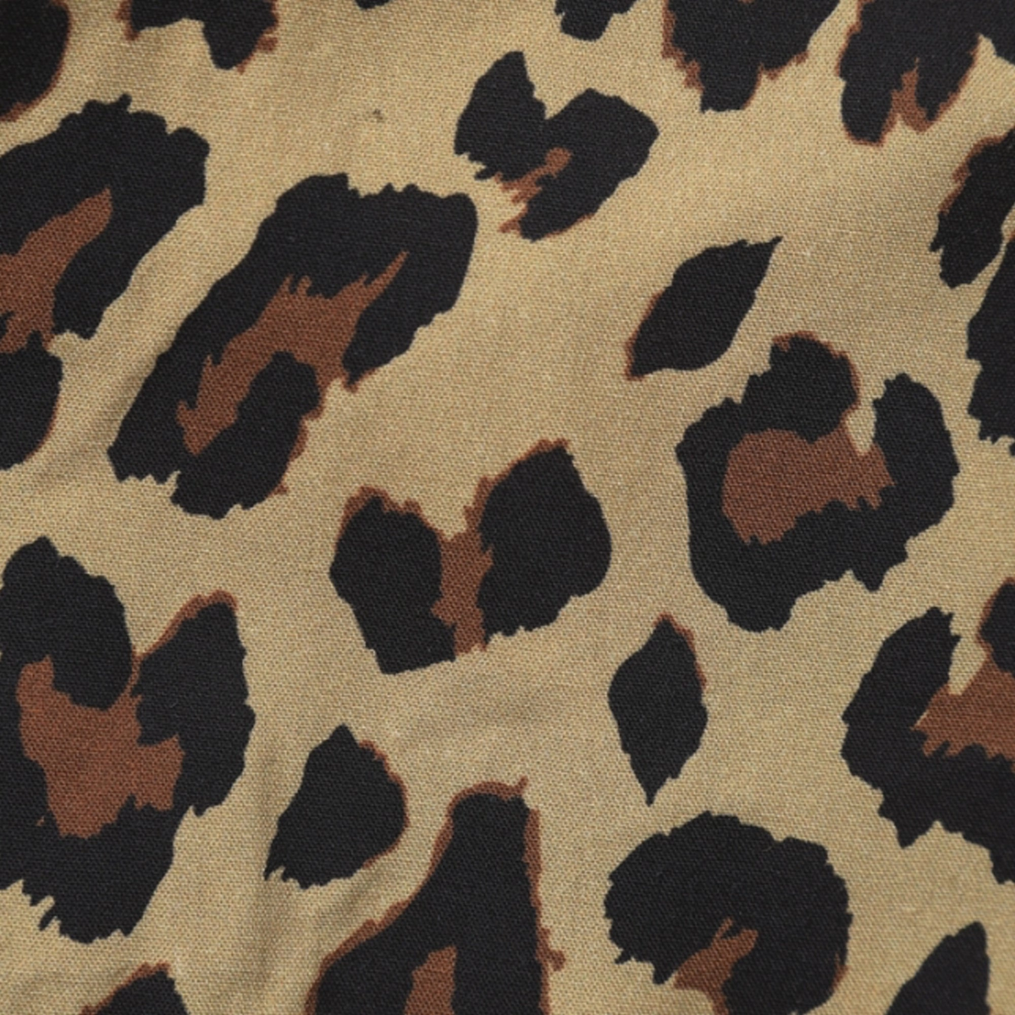 Liberaiders Leopard Rayon Shirt Beige