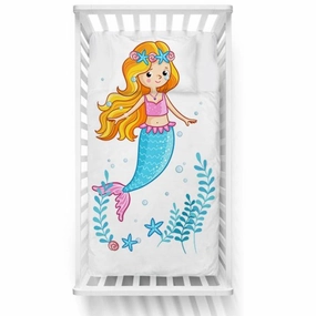 Little Mermaid Crib Bedding