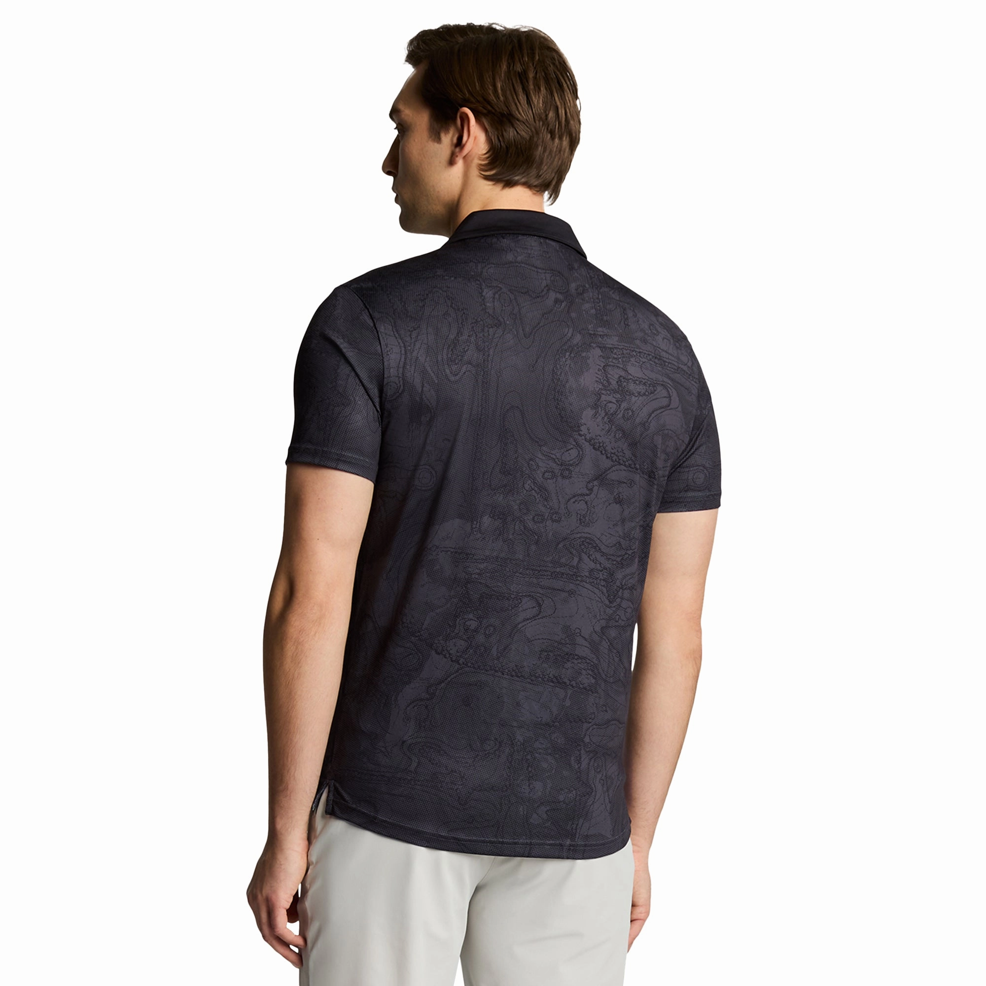 Lyle & Scott Golf Contour Printed Polo Shirt