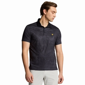 Lyle & Scott Golf Contour Printed Polo Shirt