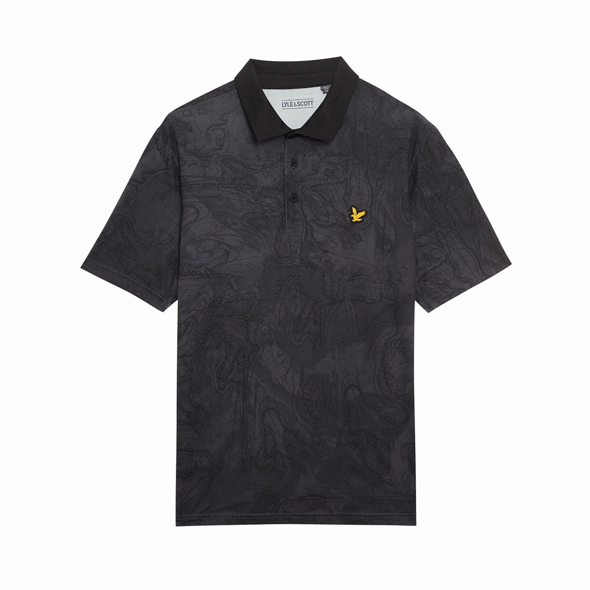 Lyle & Scott Golf Contour Printed Polo Shirt