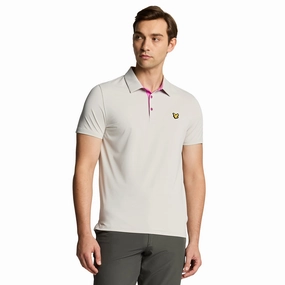 Lyle & Scott Golf Contrast Placket Polo Shirt