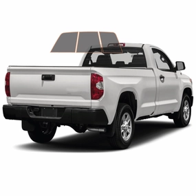 MotoShield Pro Premium Professional 2mil Precut Ceramic Window Tint Film for 2007-2021 Toyota Tundra Standard Cab — (3pc Rear Windshield 15%)   Lifetime Warranty