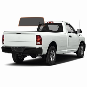 MotoShield Pro Premium Professional 2mil Precut Ceramic Window Tint Film for 2010-2018 Dodge Ram 1500 Standard Cab — (Rear Windshield 15%)   Lifetime Warranty