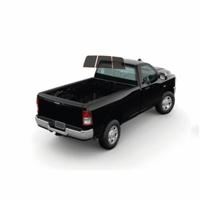 MotoShield Pro Premium Professional 2mil Precut Ceramic Window Tint Film for 2010-2021 Dodge Ram 3500 Standard Cab — (3pc Rear Windshield 15%)   Lifetime Warranty