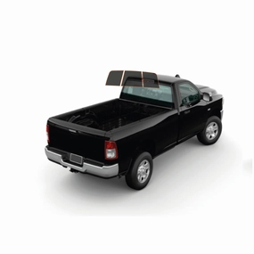MotoShield Pro Premium Professional 2mil Precut Ceramic Window Tint Film for 2010-2021 Dodge Ram 3500 Standard Cab — (3pc Rear Windshield 25%)   Lifetime Warranty