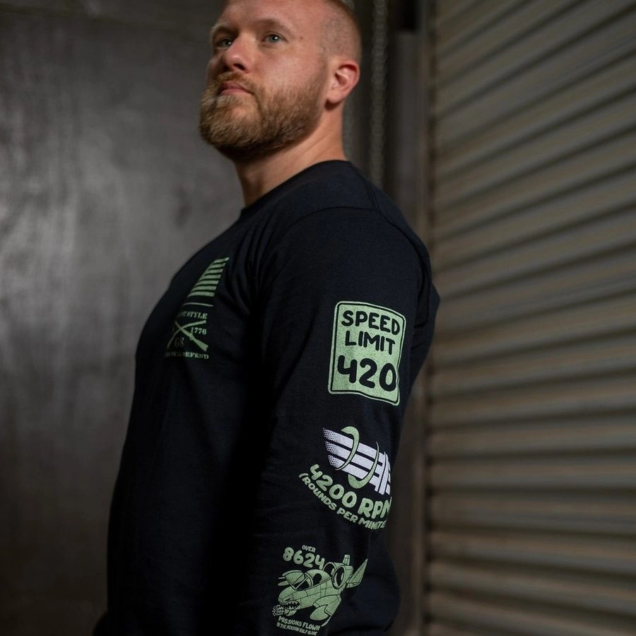 Murder Hog Long Sleeve - Black
