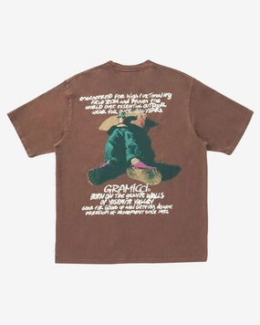 Napping Climber Tee Pigment Brown
