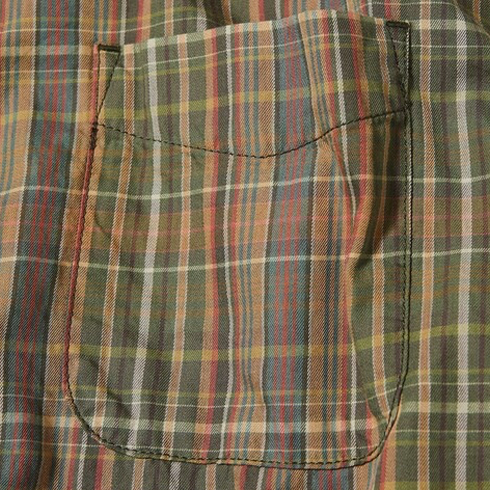 Nautica Japan Washed Twill Check Shirts Beige