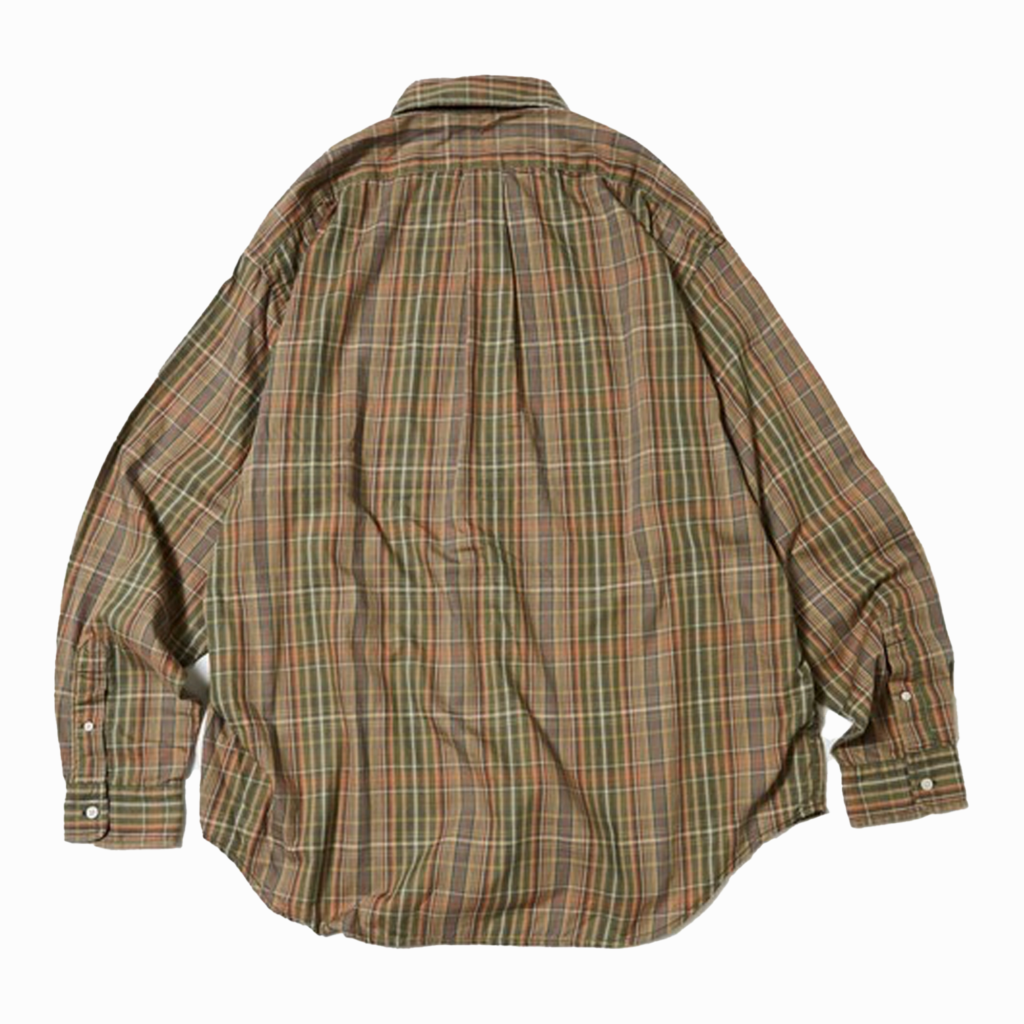 Nautica Japan Washed Twill Check Shirts Beige