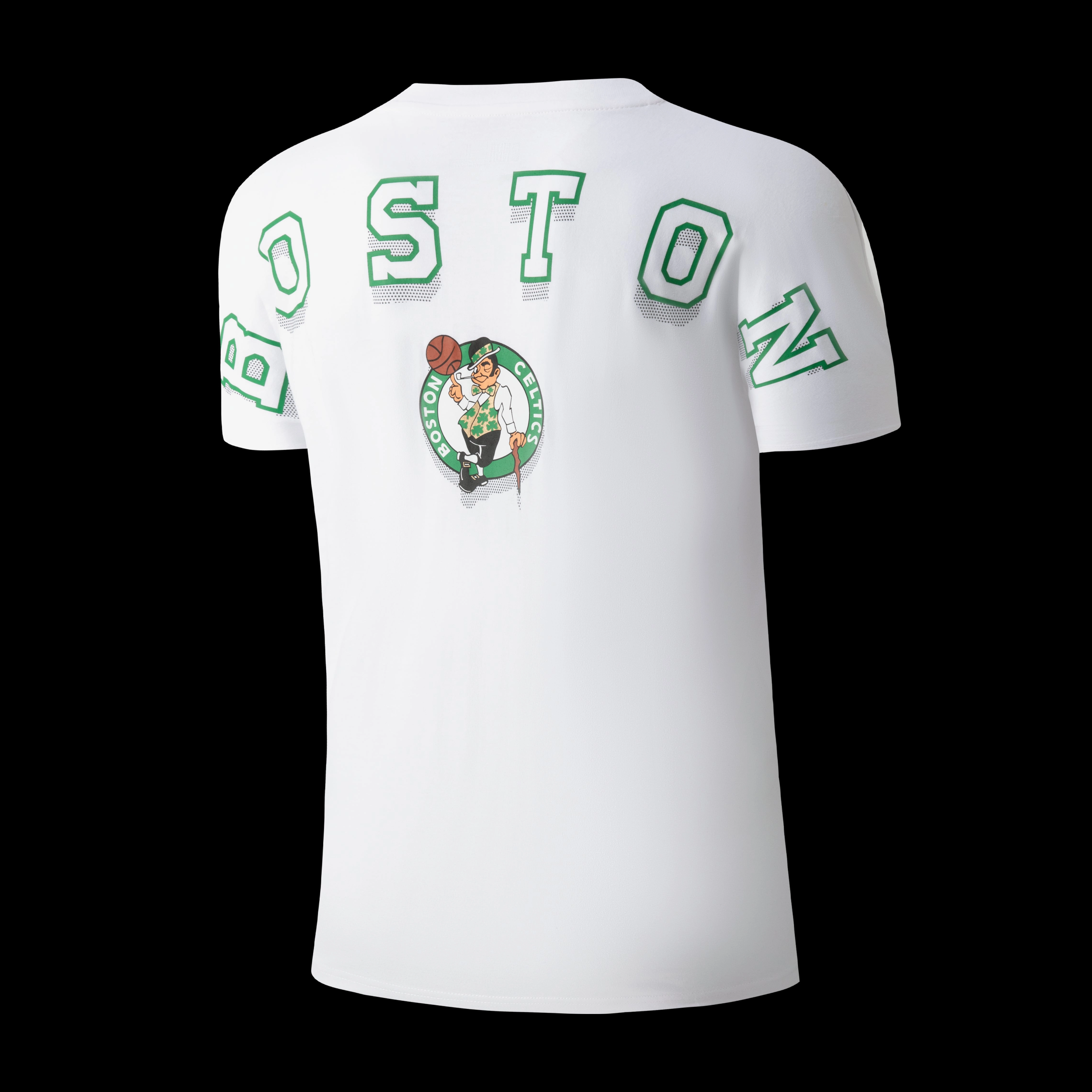 NBA Back Team Print Loose Fit Two Seam T-Shirt - Celtics