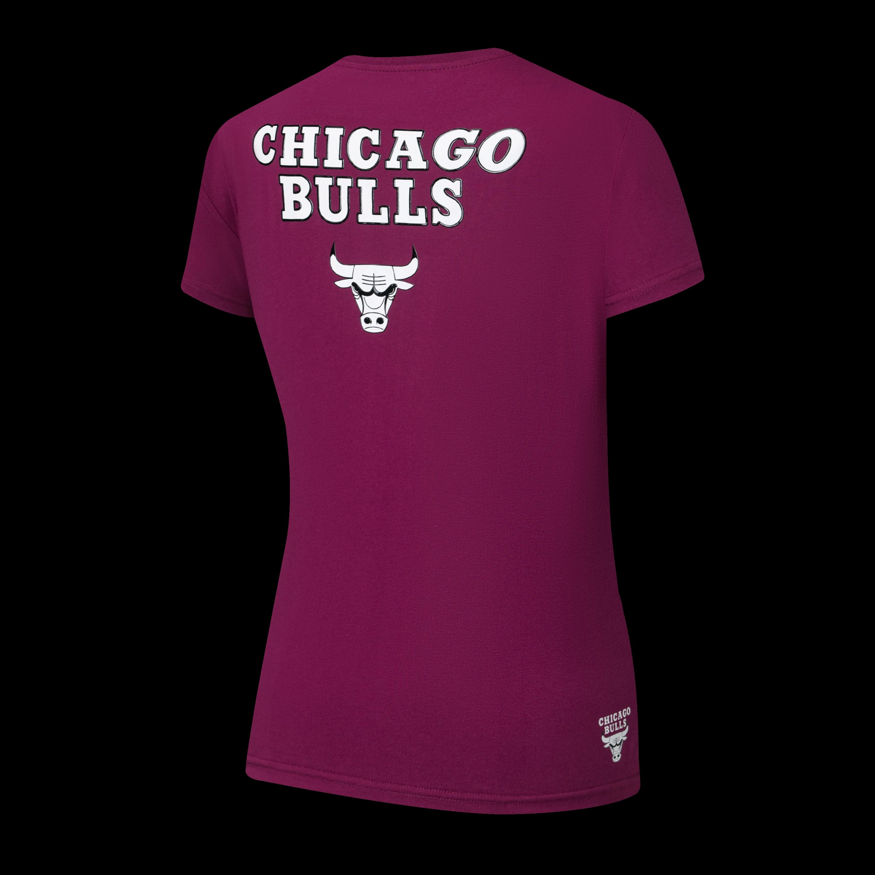 NBA WORDMARK BACK PRINT LOOSE FIT T-SHIRT - Bulls