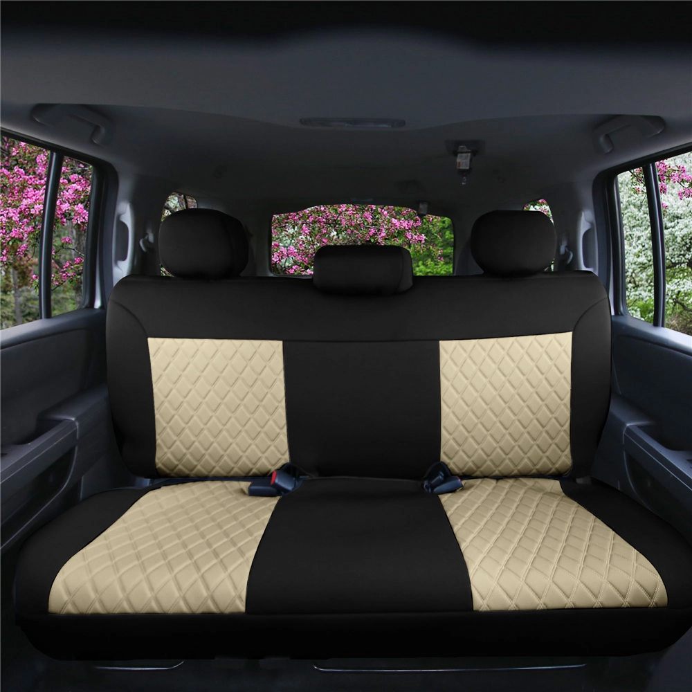Neosupreme Deluxe Car Seat Cushions for SUV - Rear Beige