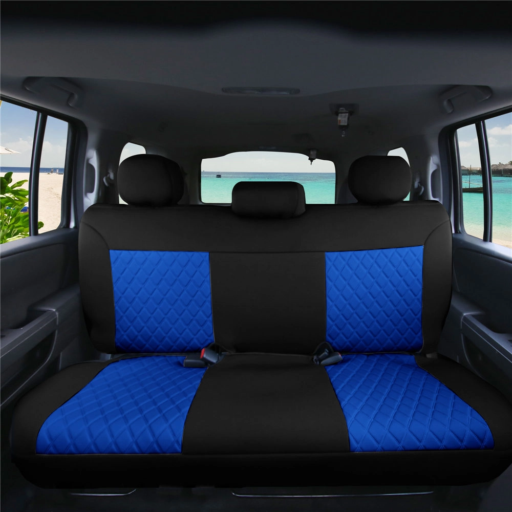 Neosupreme Deluxe Car Seat Cushions for SUV - Rear Blue