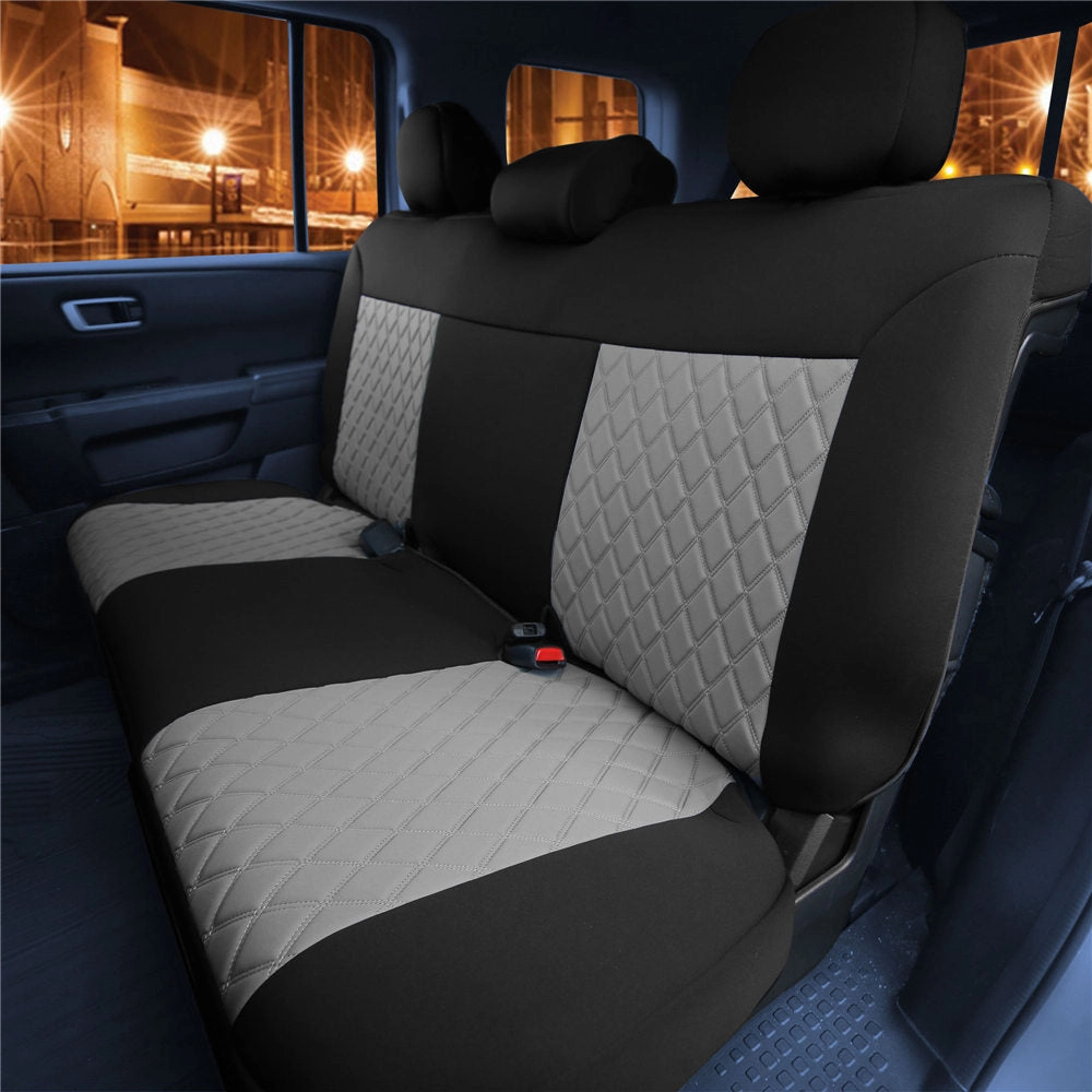 Neosupreme Deluxe Car Seat Cushions for SUV - Rear Gray