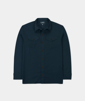 Noah Long Sleeve Shirt - Navy