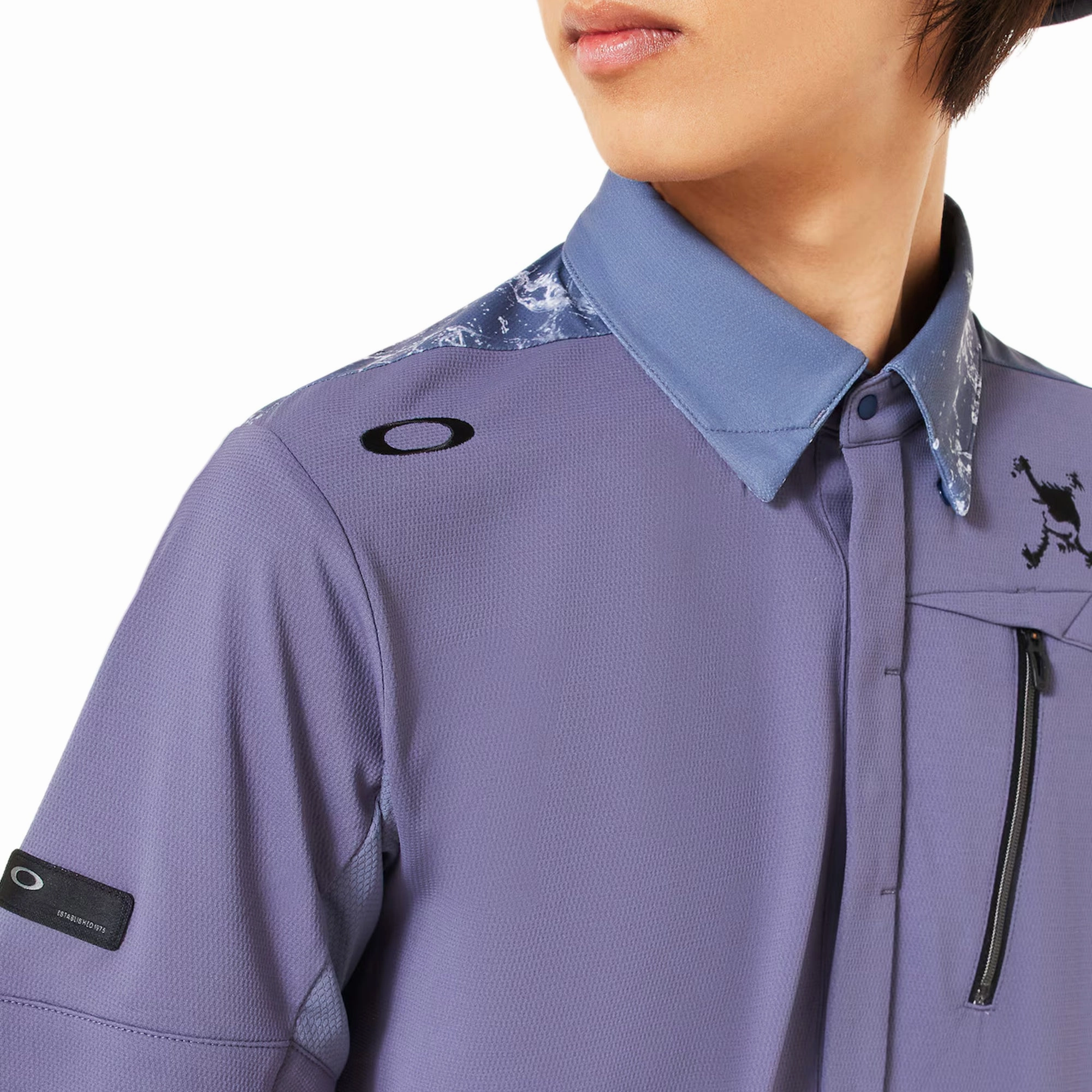 Oakley Golf Skull Water Ballet Shirt