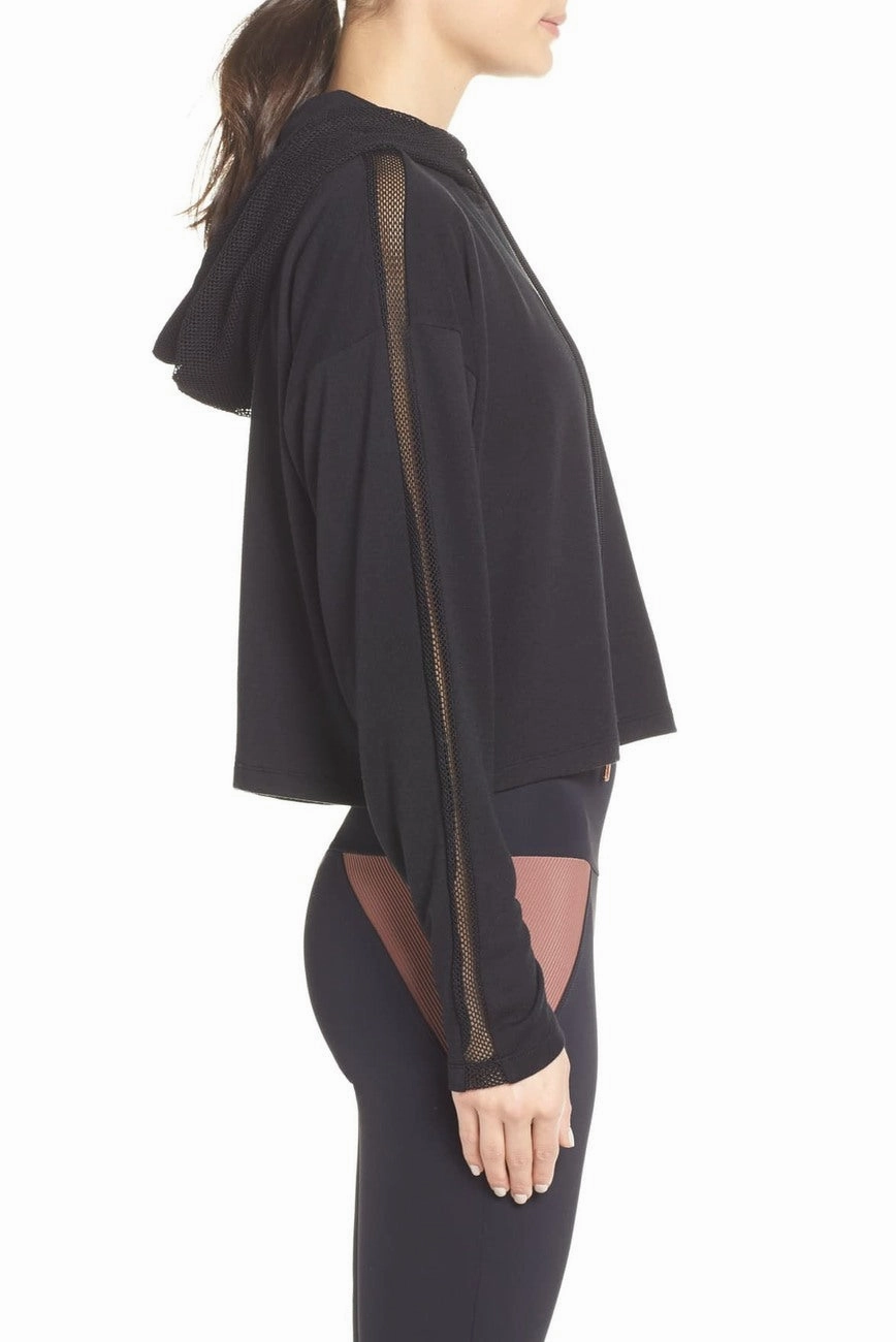 Onzie Flow Mesh Cropped Hoodie 630