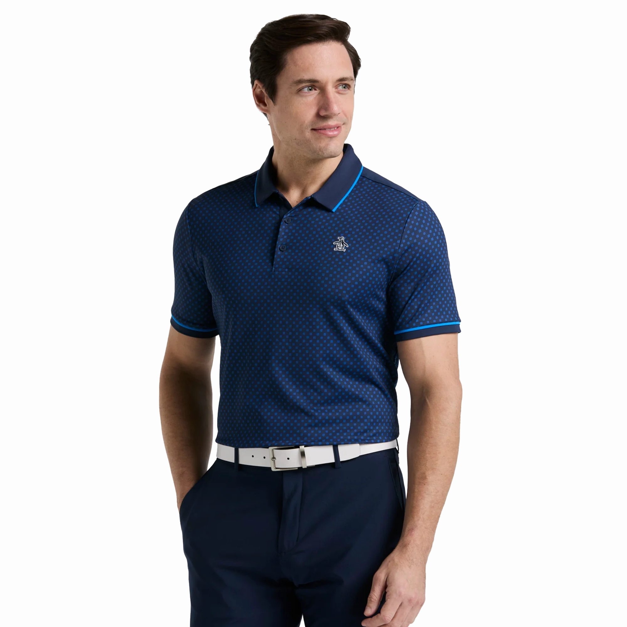 Original Penguin Golf Graphic Print Polo Shirt