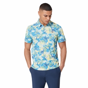 Original Penguin Golf Ibiza Earl Print Polo Shirt