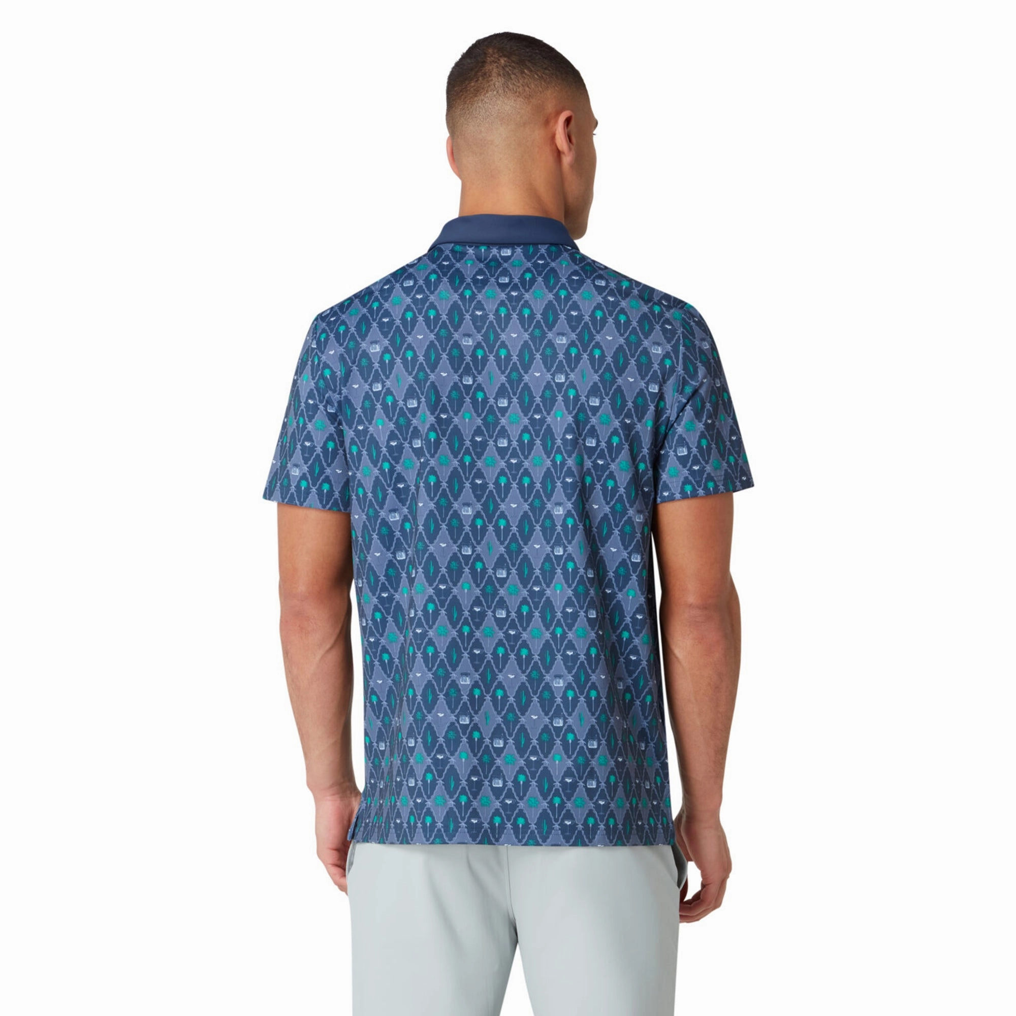 Original Penguin Golf Lattice Cocktail Polo Shirt